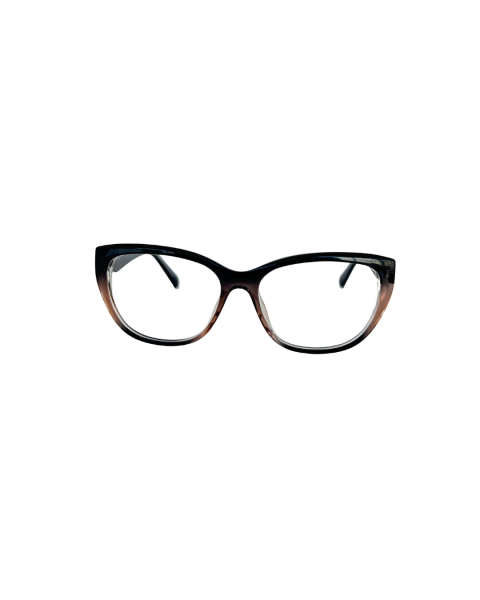 Armazón Óptico Cat-Eye Bicolor Negro-Rosa Nude | Montura Acetato Mujer Clásico Elegante